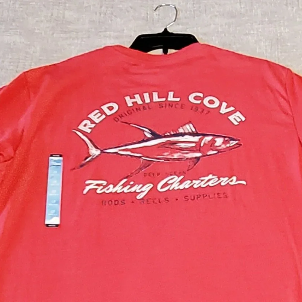 NWT! Bundle -2 Men's IZOD Saltwater Classic/Casual crew shirts Size: Large Tall - Picture 7 of 9